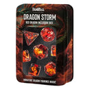 MDG Dragon Storm Inclusion Silicone Dice Set 16mm