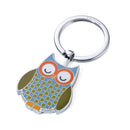 Troika Owl Keyring multicolore