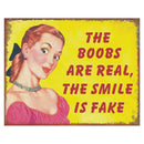 Placca in metallo coyote