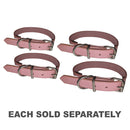 Leather Plain Collar (Pink)