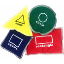 Alliance Shapes Cotton Bean Bag Set (Set of 4)