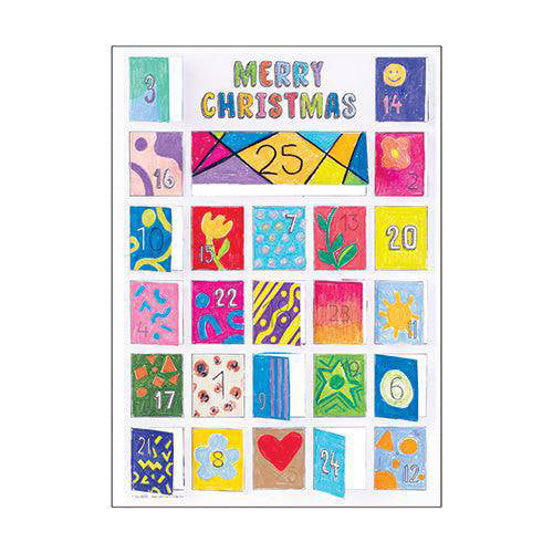 ColourMe Advent Calendar A3 10pcs