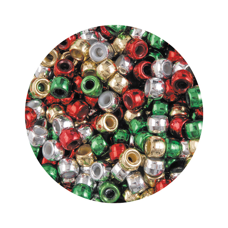Pony Beads Christmas Pack 1000pcs