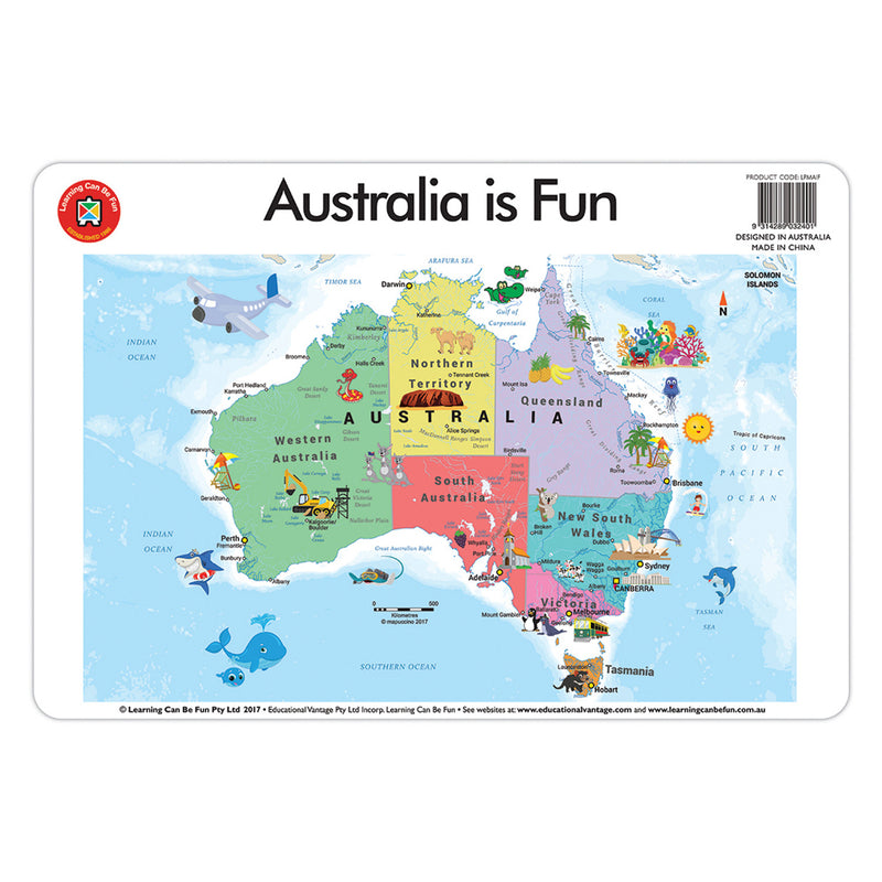 Australia Is Fun Placemat