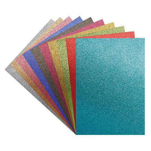 Glitter Iron-On Sheets A4 10pk