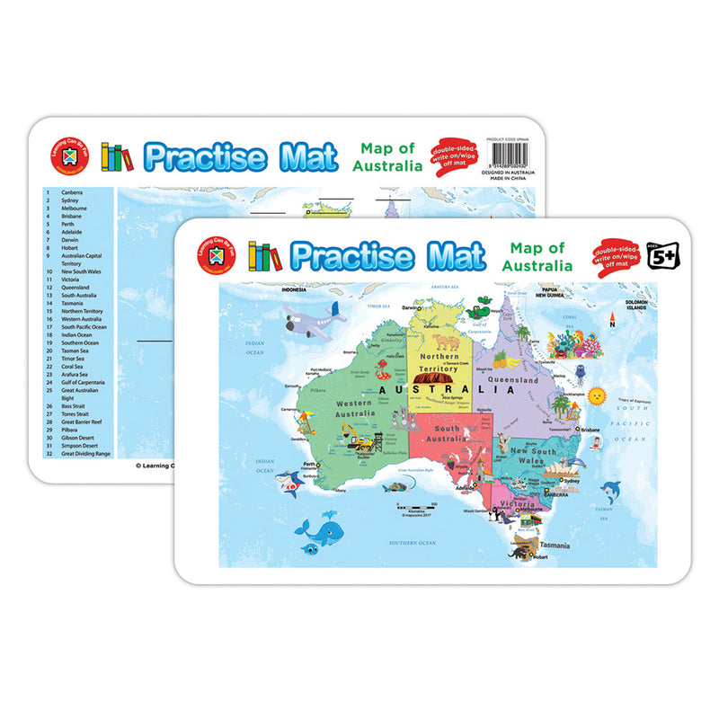 Learning Can Be Fun Practise Mat