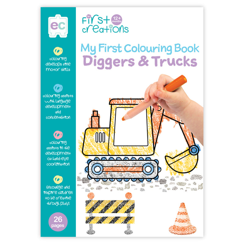Educational Colours My First Creations Colouring Book