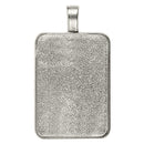 Pendant Cabochon Setting Silver 30pcs (33x23mm)