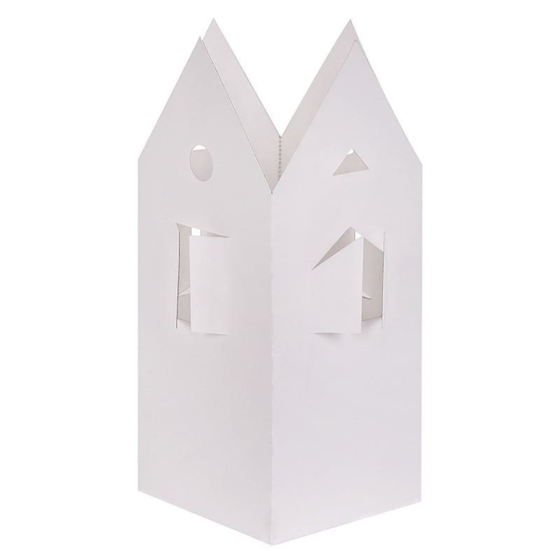 Pre-cut Cardboard House 10pk (18.2x30cm)