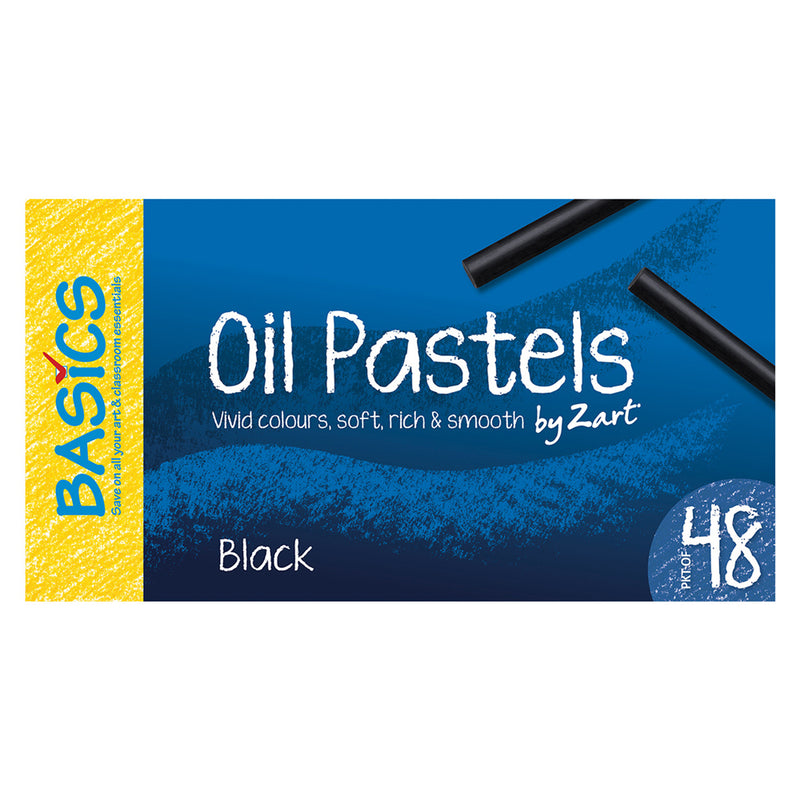Basics Oil Pastels 48pk