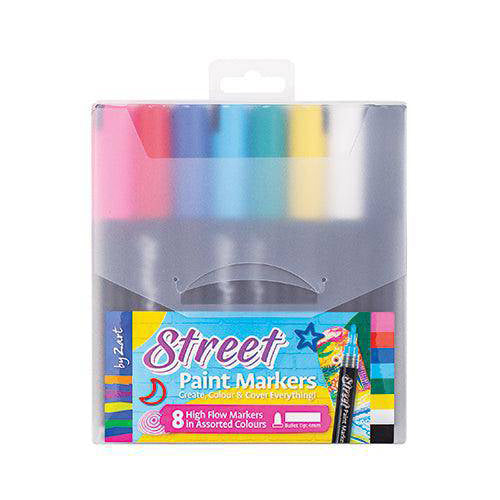 Zart Street Paint Marker 8pcs