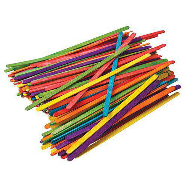 Coloured Wooden Spills 500pk