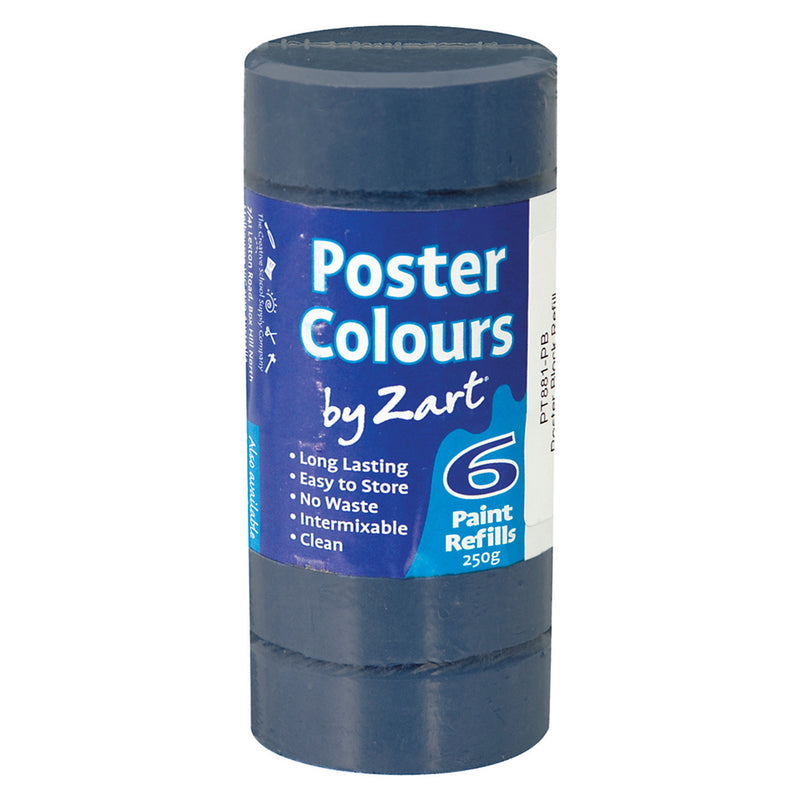 Zart Poster Colours Refill 6pcs