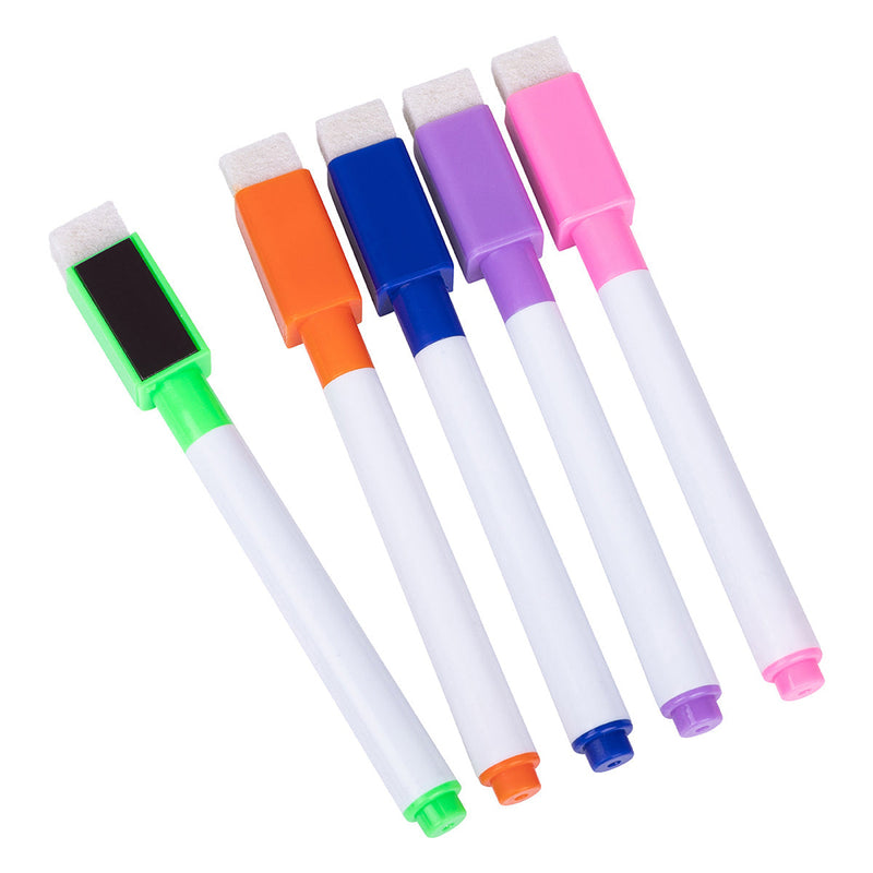 Write N Wipe Coloured Pens (Pack of 5)