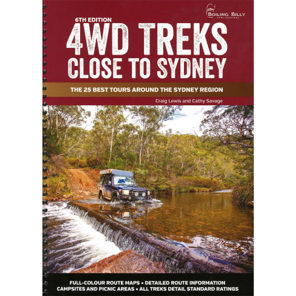 4WD Treks Close to Sydney Travel Companion Book (6th Ed)