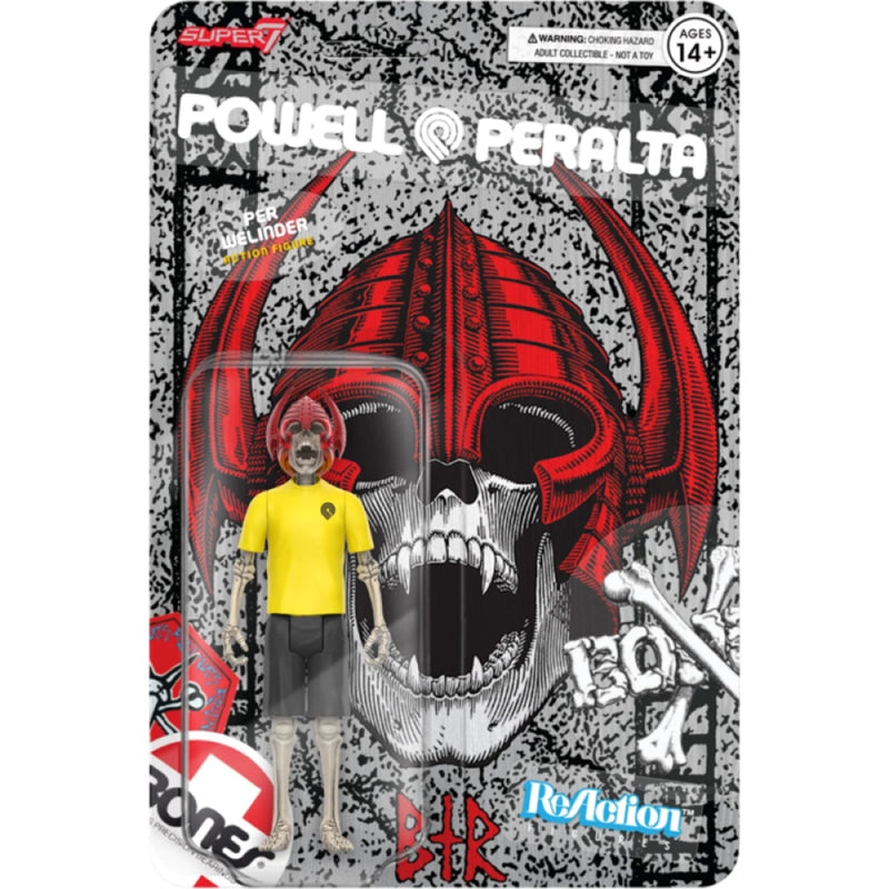 Powell Peralta Per Welinder ReAction 3.75" Figure [Wave 4]