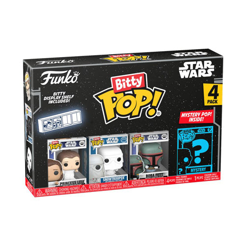 Star Wars Princess Leia Bitty Pop! 4-Pack