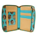 Pinocchio Portrait Zip Around Wallet