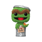 Sesame Street Oscar the Grouch Flocked Pop! Vinyl