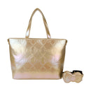Hello Kitty 50th Anniversary Metallic Gold Tote Bag