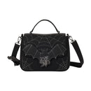 Disney Mickey & Minnie Spiderweb and Bats Crossbody Bag