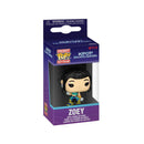 KPop Demon Hunters Zoey Pop! Keychain