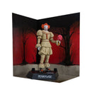 Welcome to Derry Pennywise Flashback 6" Movie Maniacs Figure