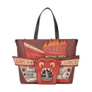 Beetlejuice Inferno Room Tote Bag with Coin Bag