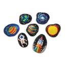 4M KidzMaker Glow in the Dark Space Rock Painting Kit