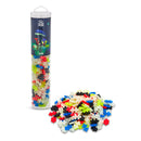 Plus-Plus Glow in the Dark Mix Building Blocks Tube