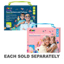 Avenir Face Stickers and Tattoos