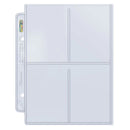 Ultra Pro 4-Pocket Page for Mini 2-Ring Albums