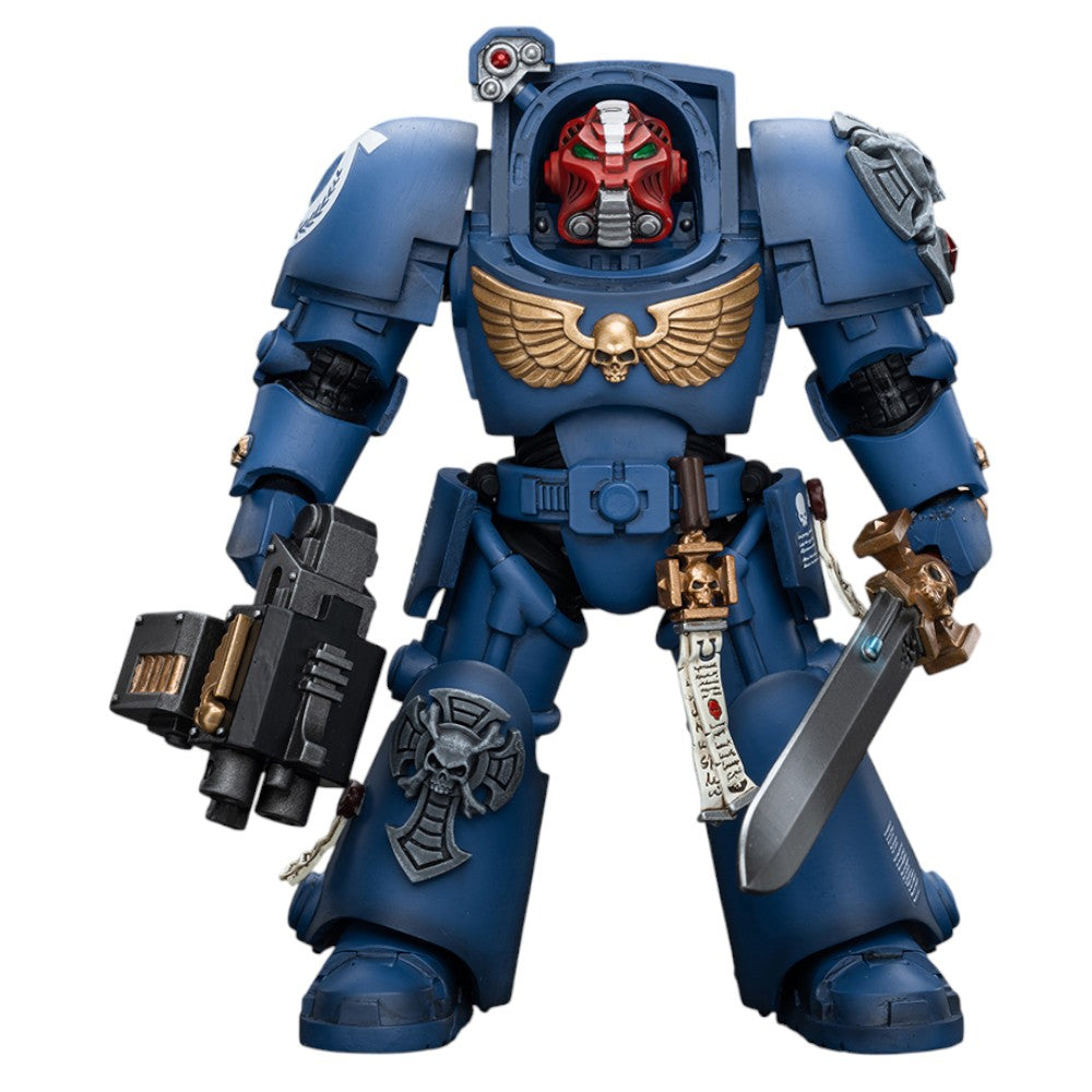 Ultramarines Terminator Squad Sergeant with Teleport Homer Figure - His ...