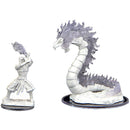 Critical Role Unpainted Minis Ashari Firetamer and Inferno Serpent
