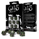 Q Workshop Pixel Cats Dice Set (Set of 7)