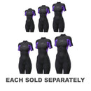Ladies' Superstretch Springsuit 2mm (Purple/Black)