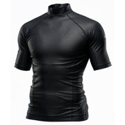 Mirage Men's Short Sleeve Rash Top (Black)