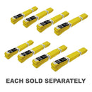 Yamasaki Deluxe Coloured Martial Arts Belts (Yellow)