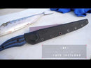 Cuda Cuchillo Fileteador Profesional Mango Micarta con Funda