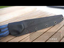  Cuda Cuchillo Fileteador Profesional Mango Micarta con Funda