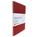 Hahnemuehle Sketch & Note Booklets 2pk (Cerise/Paprika)