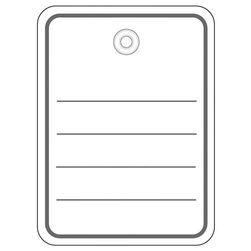 Herma Merch Tags with Eyelet and String 1000pc