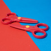 Flower Monaco Kid's Safety Scissors (Red)
