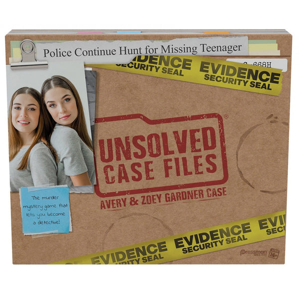 Avery and Zoe Gardner Unsolved Case Files Game