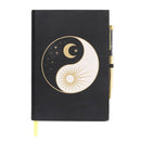 Yin Yang Journal with Black Obsidian Chip Pen