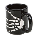 Skeleton Hand Ceramic Mug