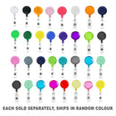 Kevron Clip-on Badge Reel Extendable Cord (1pc Random Color)