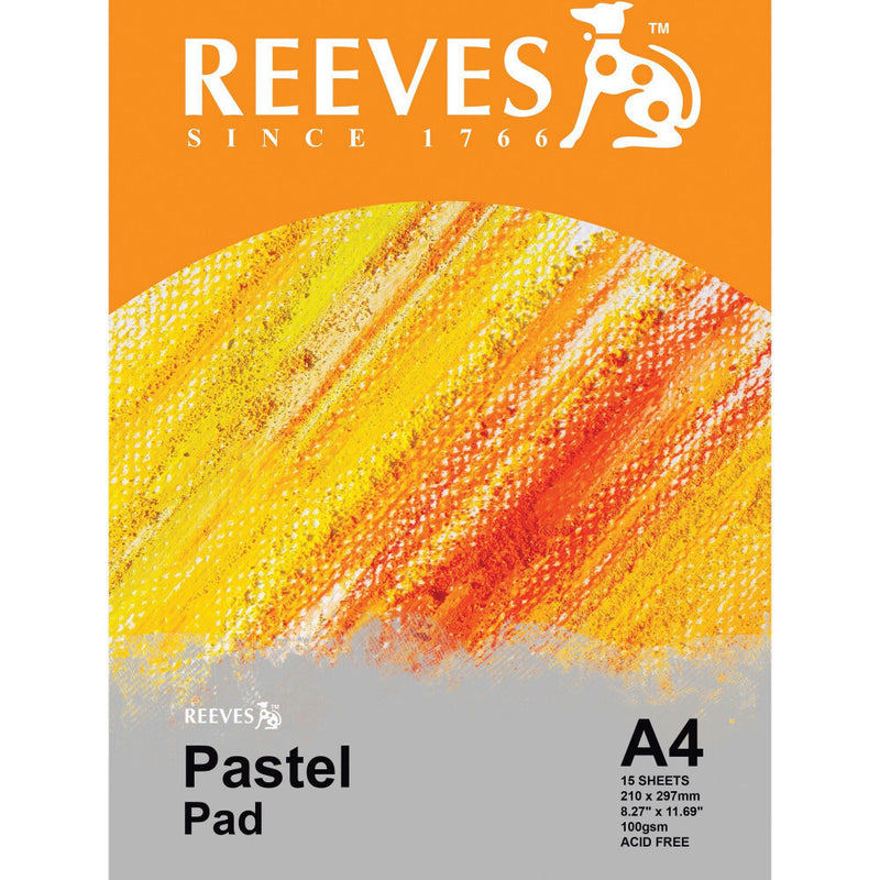 Reeves A4 Mix Pastel Paper Pad 160gsm
