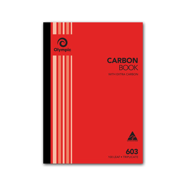 Olympic No 603 Triplicate Carbon Book with Extra Carbon