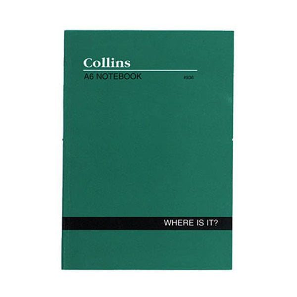 Collins Where is it A6 Notebook